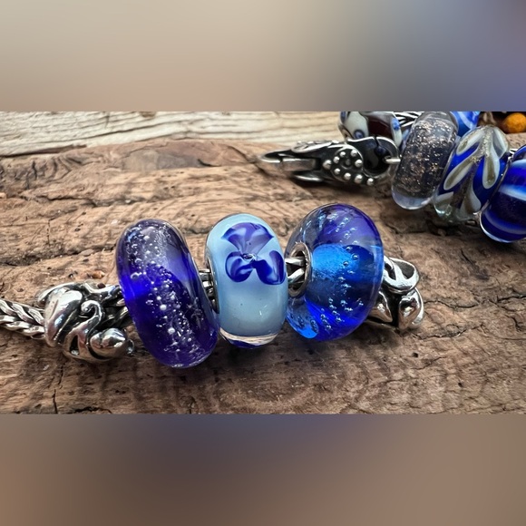 New Authentic Trollbeads Sterling Silver Bead- Letter D Alphabet Charm - Picture 4 of 7